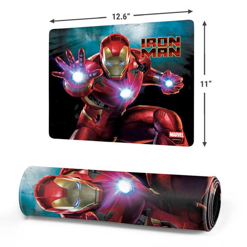 Marvel Iron Man Repulsor Blast Gaming Mouse Pad