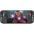 Marvel Iron Man Repulsor Blast Steam Deck Handheld Gaming Computer OLED Skin