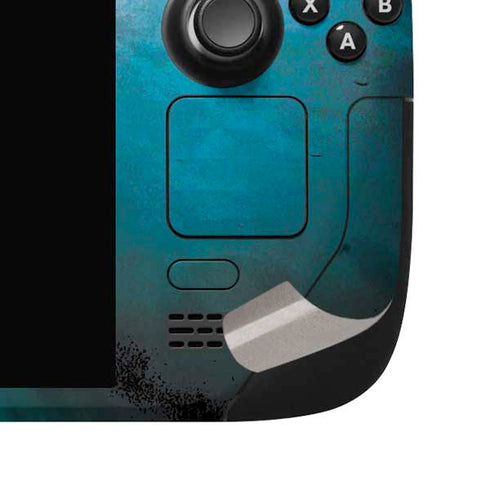 Marvel Iron Man Repulsor Blast Steam Deck Handheld Gaming Computer OLED Skin