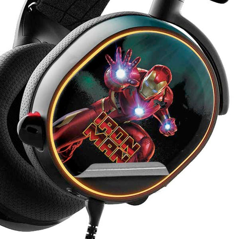 Marvel Iron Man Repulsor Blast SteelSeries Arctis 5 Skin