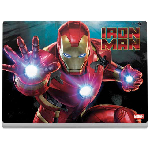 Marvel Iron Man Repulsor Blast Surface Book 2 13.5in Skin