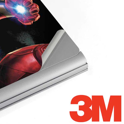 Marvel Iron Man Repulsor Blast Surface Book 2 13.5in Skin