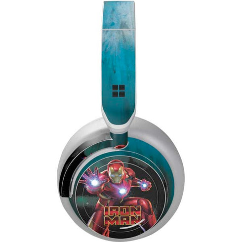 Marvel Iron Man Repulsor Blast Surface Headphones Skin