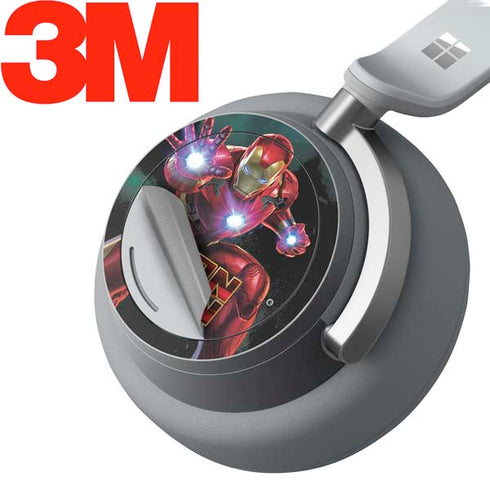 Marvel Iron Man Repulsor Blast Surface Headphones Skin