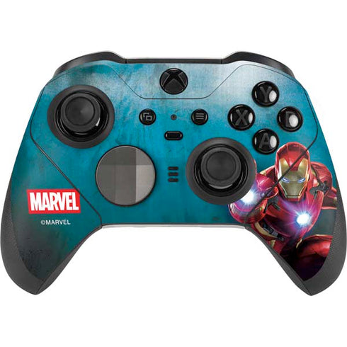 Marvel Iron Man Repulsor Blast Xbox Elite Wireless Controller Series 2 Skin