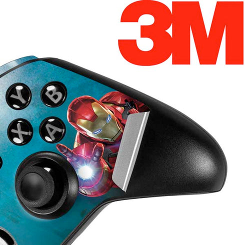 Marvel Iron Man Repulsor Blast Xbox One Elite Controller Skin
