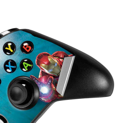 Marvel Iron Man Repulsor Blast Xbox One S All-Digital Edition Bundle Skin