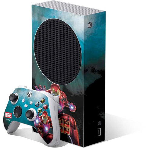Marvel Iron Man Repulsor Blast Xbox Series S Bundle Skin