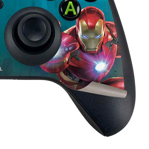 Marvel Iron Man Repulsor Blast Xbox Series X Bundle Skin