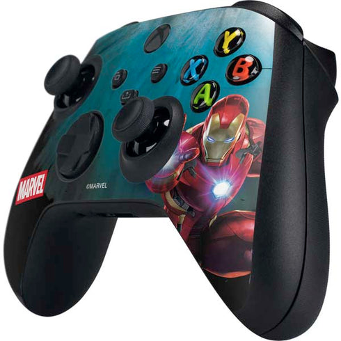 Marvel Iron Man Repulsor Blast Xbox Series X Controller Skin