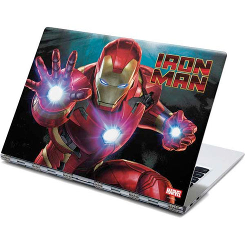Marvel Iron Man Repulsor Blast Yoga 910 2-in-1 14in Touch-Screen Skin