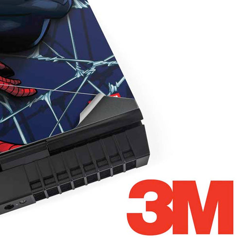 Marvel Spiderman Crawling Spiderman Dell Alienware Skin