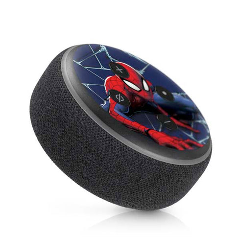 Marvel Spiderman Crawling Spiderman Amazon Echo Dot Skin