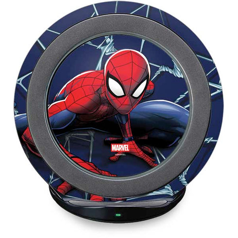 Marvel Spiderman Crawling Spiderman Fast Charge Wireless Charging Stand Skin