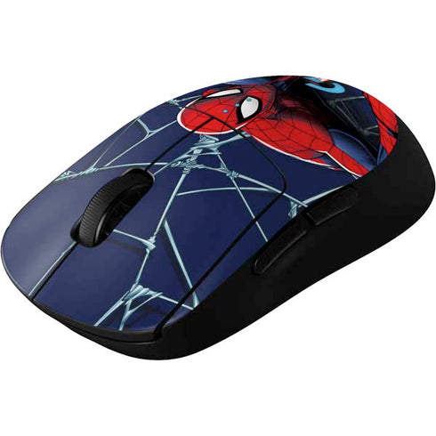 Marvel Spiderman Crawling Spiderman G Pro Wireless Gaming Mouse Skin