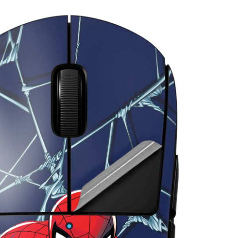 Marvel Spiderman Crawling Spiderman G Pro Wireless Gaming Mouse Skin