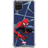Marvel Spiderman Crawling Spiderman Galaxy A12 Clear Case