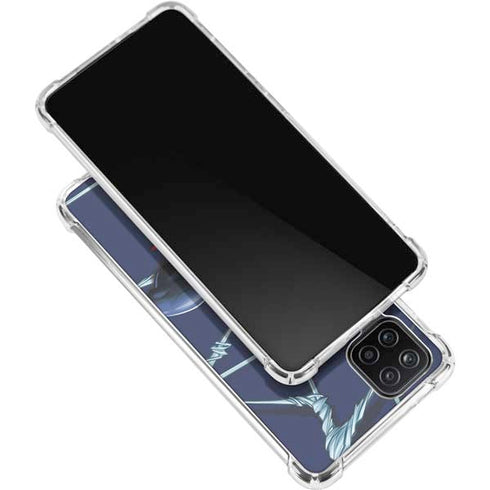 Marvel Spiderman Crawling Spiderman Galaxy A12 Clear Case
