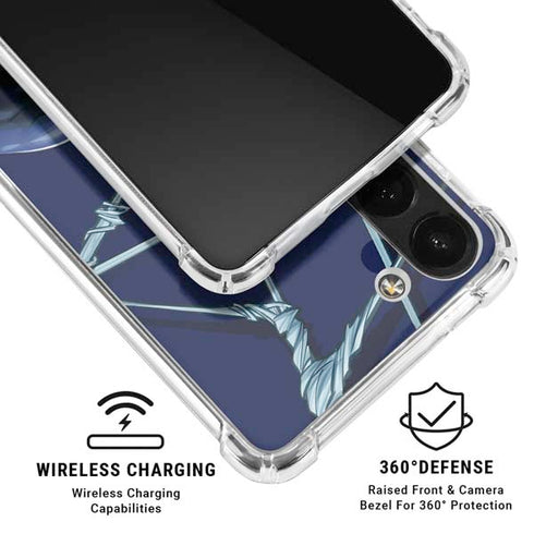Marvel Spiderman Crawling Spiderman Galaxy A13 5G Clear Case