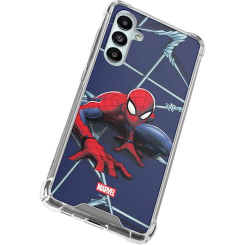 Marvel Spiderman Crawling Spiderman Galaxy A16 5G Clear Case