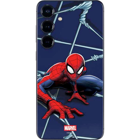 Marvel Spiderman Crawling Spiderman Galaxy A16 5G Skin
