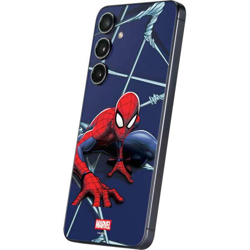 Marvel Spiderman Crawling Spiderman Galaxy A16 5G Skin