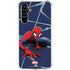 Marvel Spiderman Crawling Spiderman Galaxy A54 5G Clear Case
