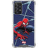 Marvel Spiderman Crawling Spiderman Galaxy A72 5G Clear Case