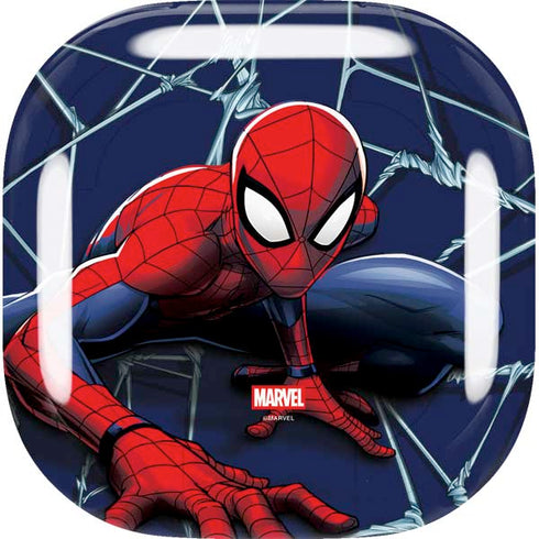 Marvel Spiderman Crawling Spiderman Galaxy Buds Live Skin