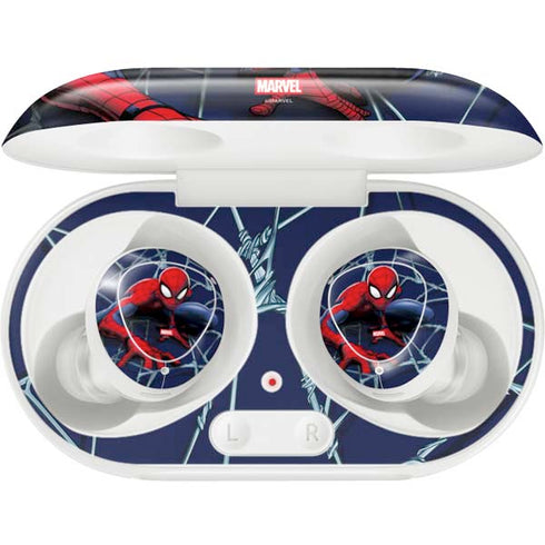 Marvel Spiderman Crawling Spiderman Galaxy Buds Plus Skin