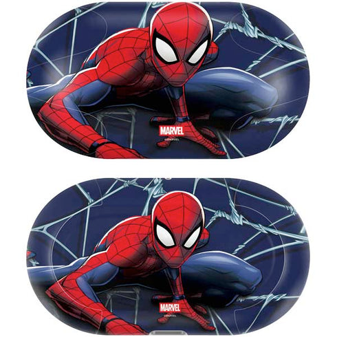 Marvel Spiderman Crawling Spiderman Galaxy Buds Plus Skin