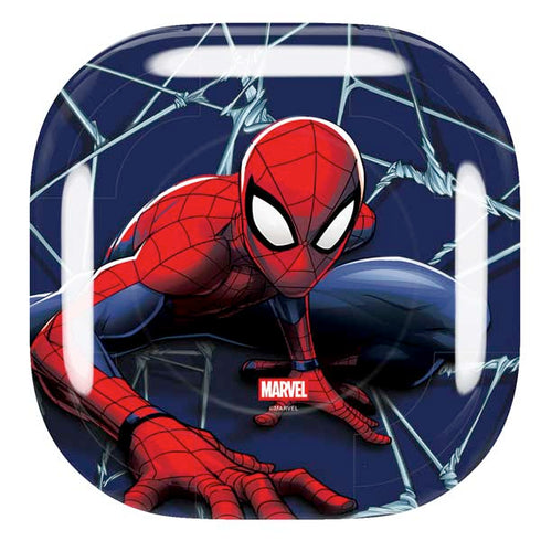 Marvel Spiderman Crawling Spiderman Galaxy Buds Pro Skin