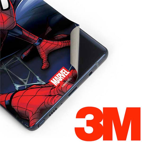 Marvel Spiderman Crawling Spiderman Galaxy Note 9 Skin