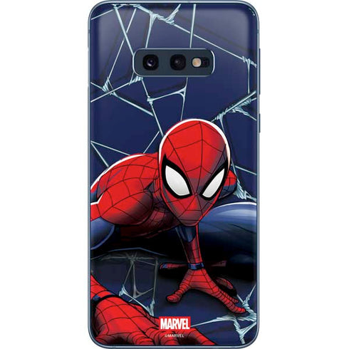 Marvel Spiderman Crawling Spiderman Galaxy S10e Skin