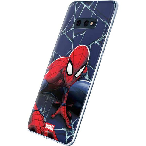 Marvel Spiderman Crawling Spiderman Galaxy S10e Skin