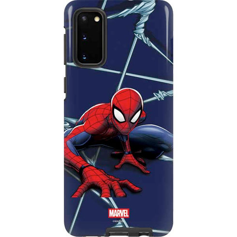 Marvel Spiderman Crawling Spiderman Galaxy S20 Pro Case