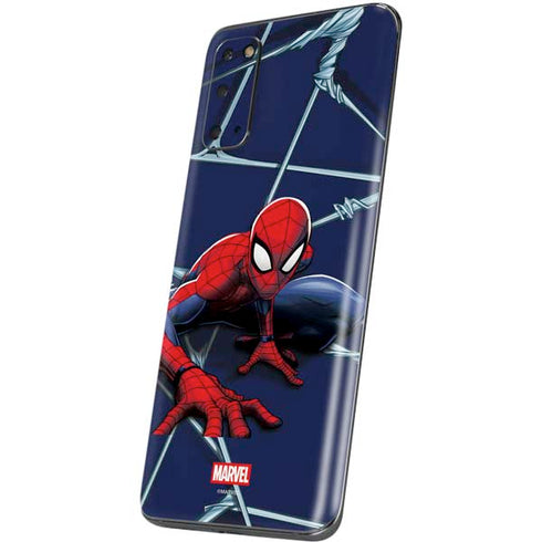 Marvel Spiderman Crawling Spiderman Galaxy S20 Skin