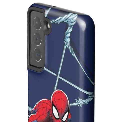 Marvel Spiderman Crawling Spiderman Galaxy S21 5G Pro Case