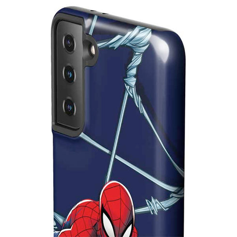 Marvel Spiderman Crawling Spiderman Galaxy S21 FE Pro Case