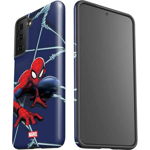 Marvel Spiderman Crawling Spiderman Galaxy S21 FE Pro Case