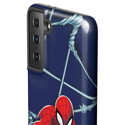 Marvel Spiderman Crawling Spiderman Galaxy S21 Plus 5G Pro Case