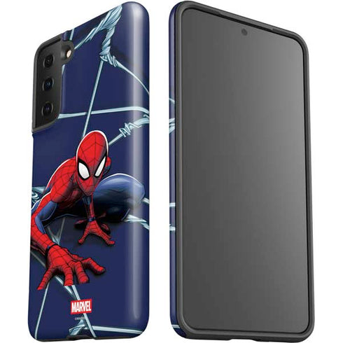 Marvel Spiderman Crawling Spiderman Galaxy S21 Plus 5G Pro Case