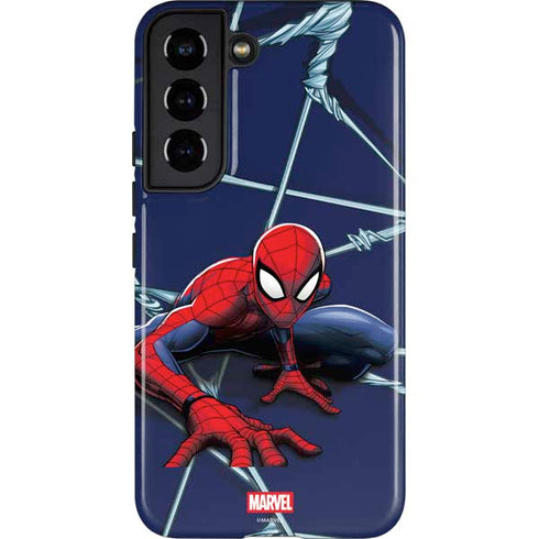Marvel Spiderman Crawling Spiderman Galaxy S22 Pro Case