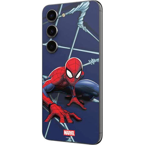 Marvel Spiderman Crawling Spiderman Galaxy S23 Skin
