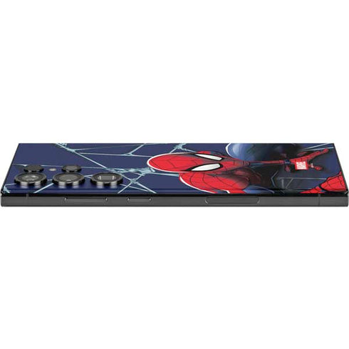 Marvel Spiderman Crawling Spiderman Galaxy Skins