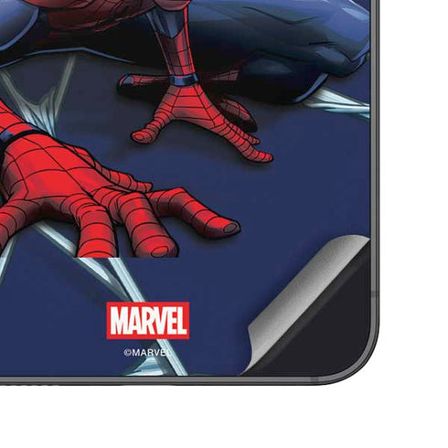 Marvel Spiderman Crawling Spiderman Galaxy S24 Plus Skin
