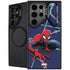 Marvel Spiderman Crawling Spiderman Galaxy Cases