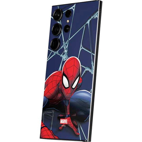 Marvel Spiderman Crawling Spiderman Galaxy S24 Ultra Skin
