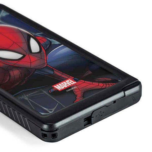 Marvel Spiderman Crawling Spiderman Galaxy S24 Ultra Waterproof Case
