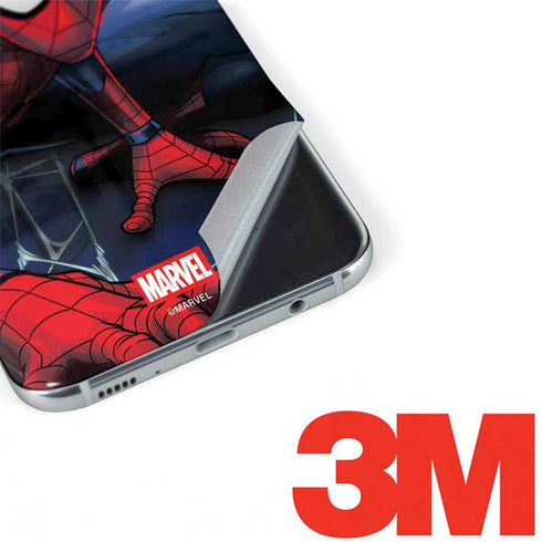 Marvel Spiderman Crawling Spiderman Galaxy S8 Plus Skin